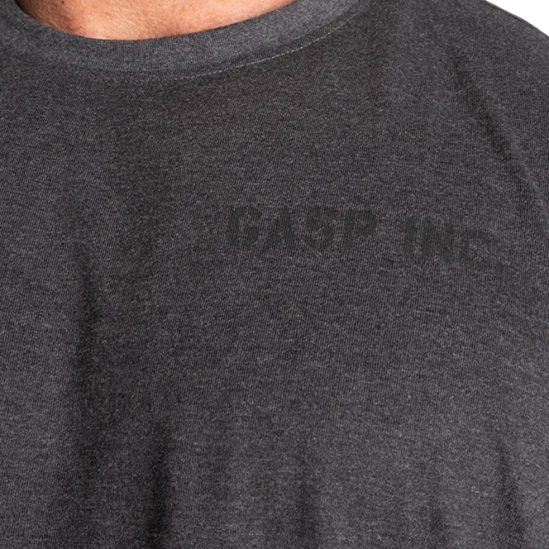 Division Iron Tee, Dark Grey Melange