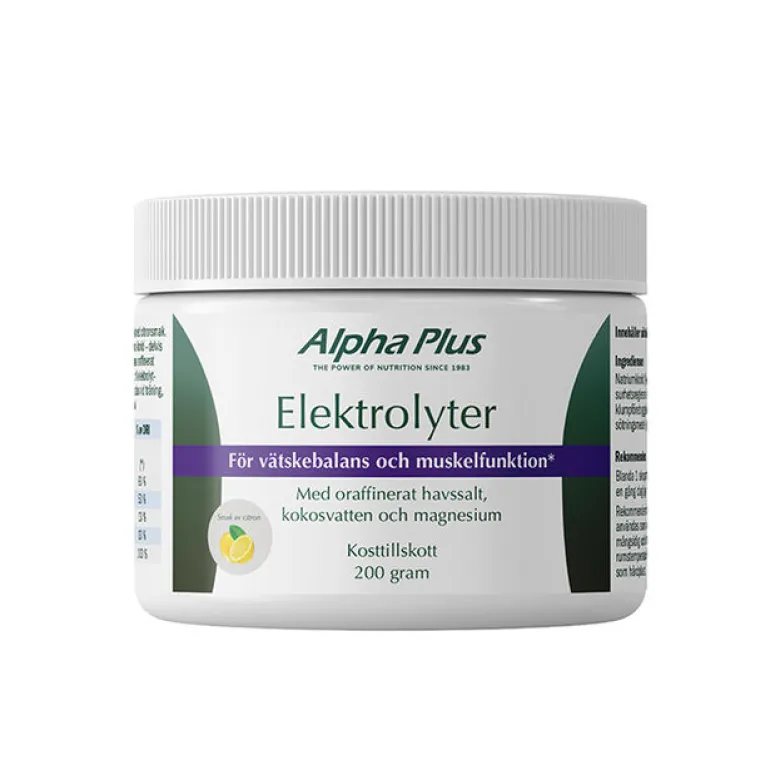 Elektrolyter 200 g citronsmak