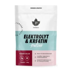 Elektrolyt & Kreatin -pulver Körsbär-Hallon 200 g