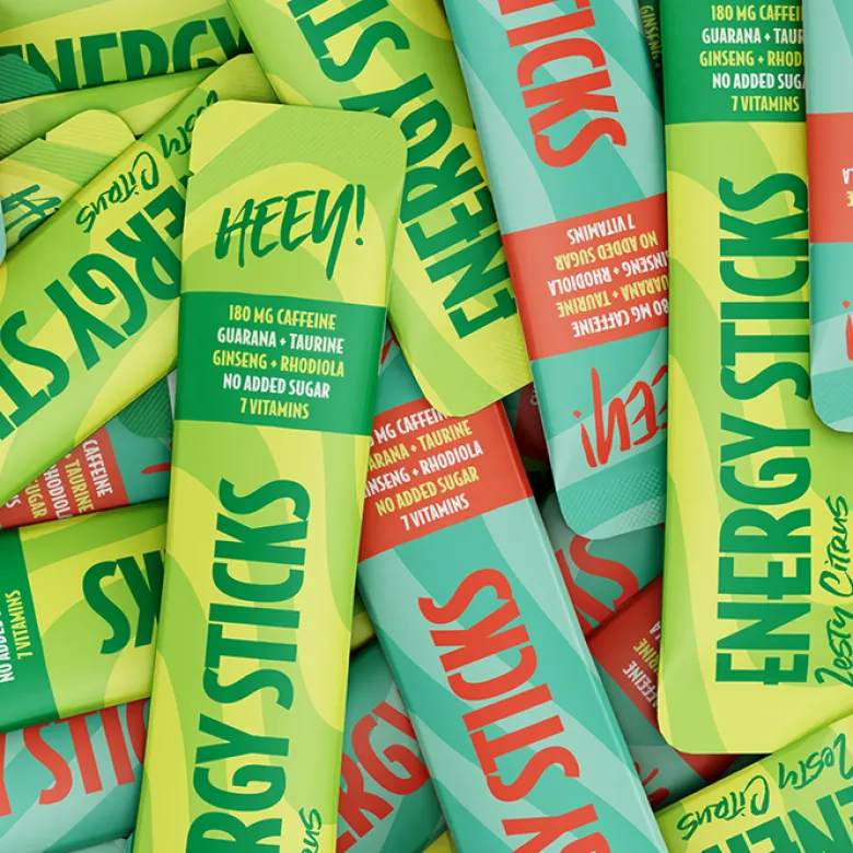 Energy Sticks Koffein + Guarana, Zesty Citrus 30 st
