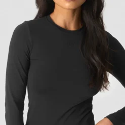 Essence Seamless Long Sleeve, Black