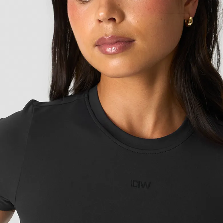 Essence Seamless T-shirt, Black