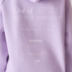 Everyday Hoodie Print, Pastel Lilac