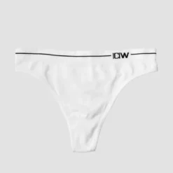 Everyday Seamless Thong 2-pack, Black/White