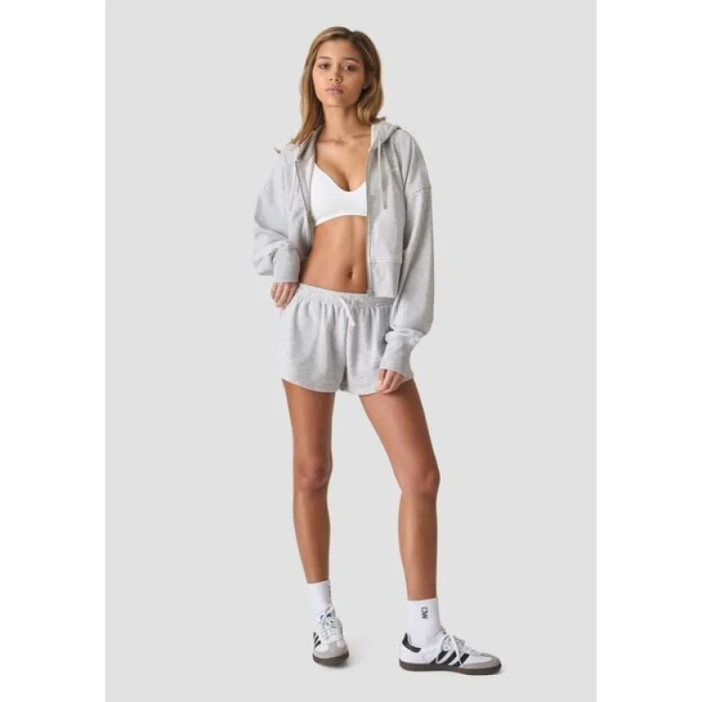 Everyday Terry Cropped Hoodie