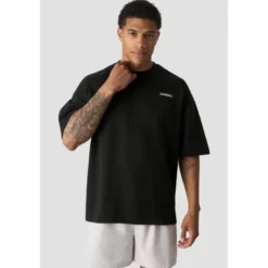 Everyday Terry Oversized T-shirt, Black