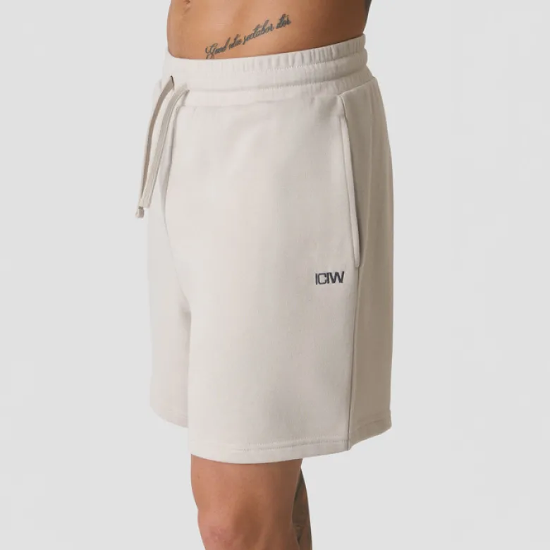Everyday Unbrushed Sweat Shorts, Cloudy Grey