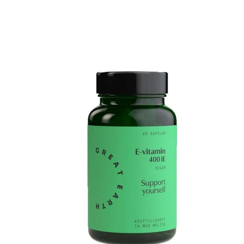 E-vitamin, 60 kapsler