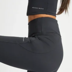 Flattering High Waist Pants, Black