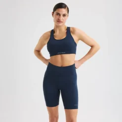 Flattering Mesh Sportsbra, Indigo