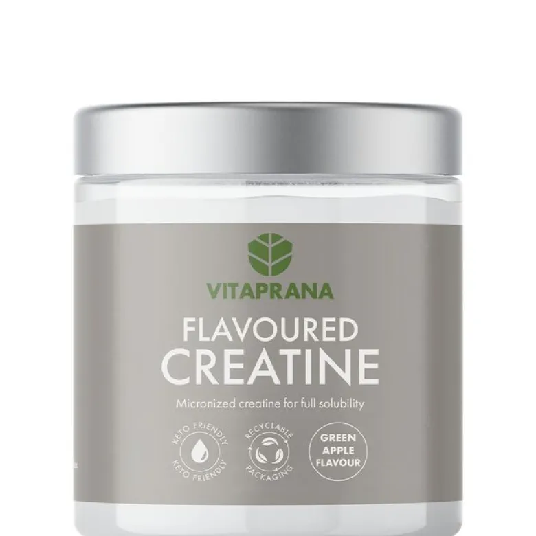 Flavoured Creatine, Green Apple, 200g