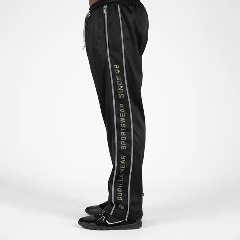 Functional Mesh Pants, Black/Green