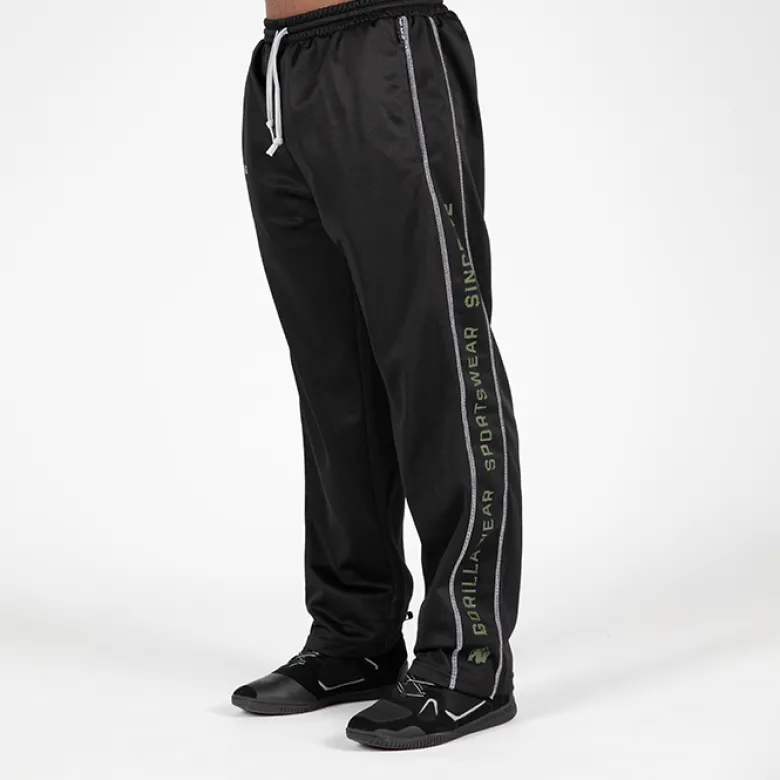 Functional Mesh Pants, Black/Green