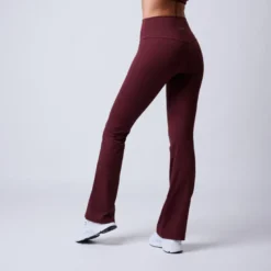 Fuse Flared Tights, Dark Red