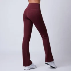 Fuse Flared Tights, Dark Red