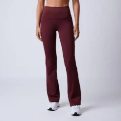 Fuse Flared Tights, Dark Red