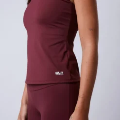 Fuse Singlet 2 in 1 Top, Dark Red