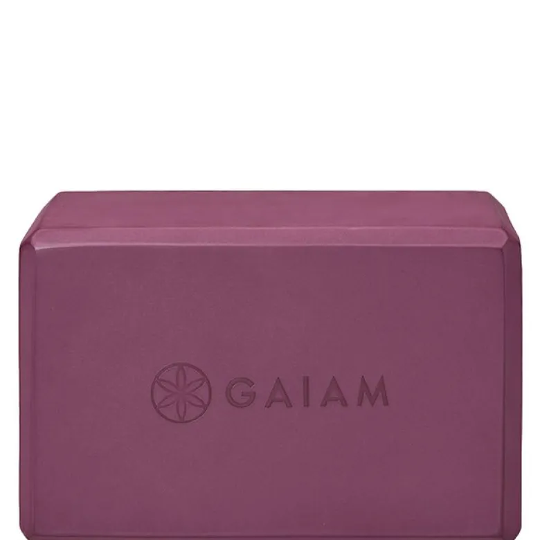 Gaiam Midnight Plum Block