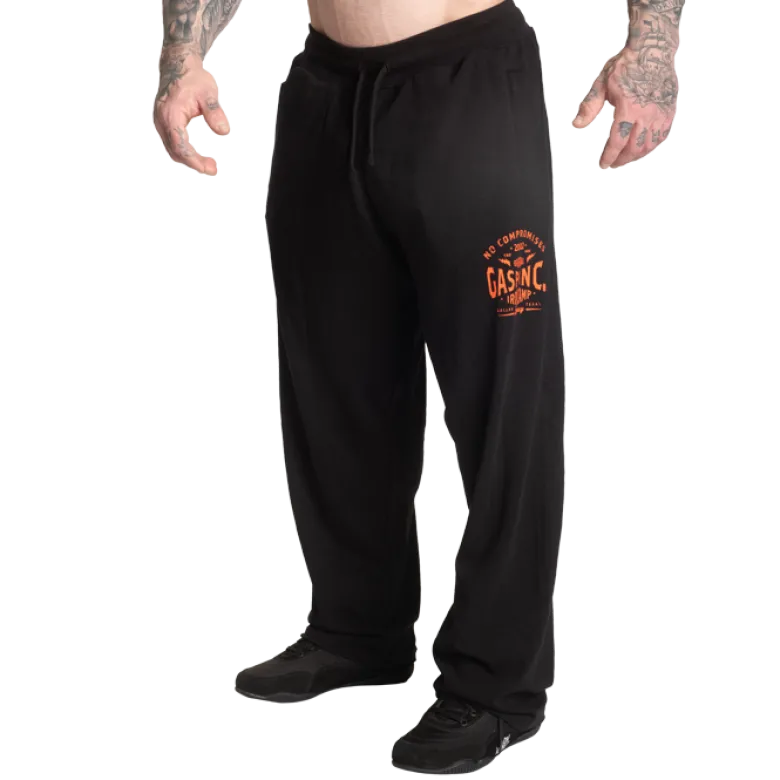 Gasp Inc Sweatpants, Black/Flame