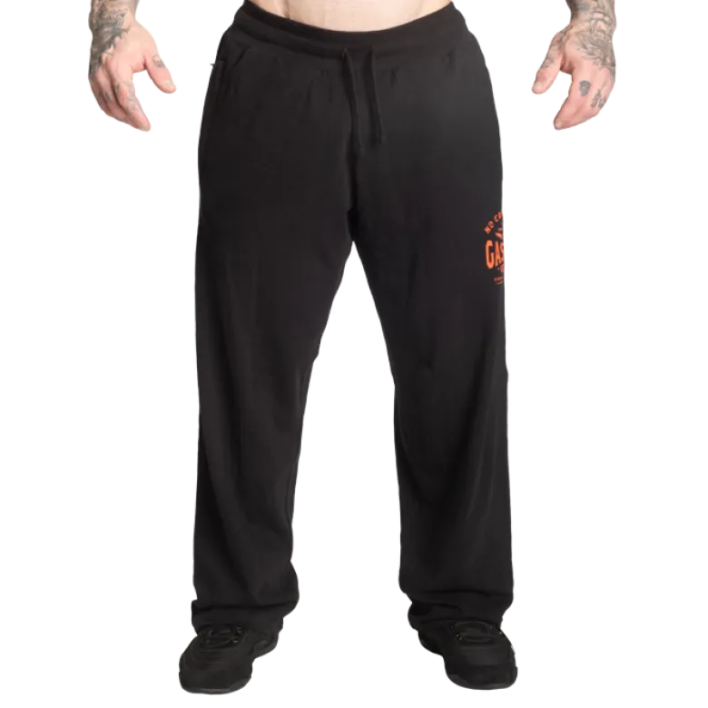 Gasp Inc Sweatpants, Black/Flame