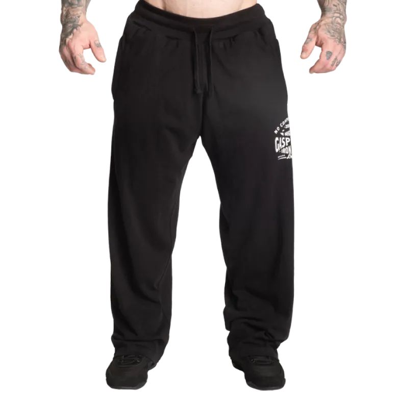 Gasp Inc Sweatpants, Black/White