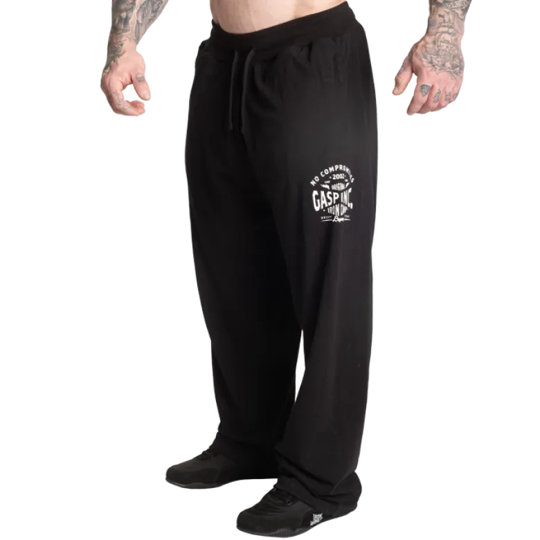 Gasp Inc Sweatpants, Black/White