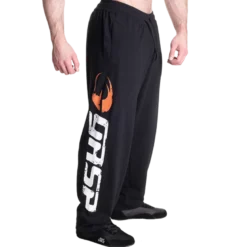 Gasp Sweatpants, Black/White