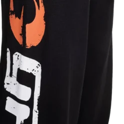 Gasp Sweatpants, Black/White