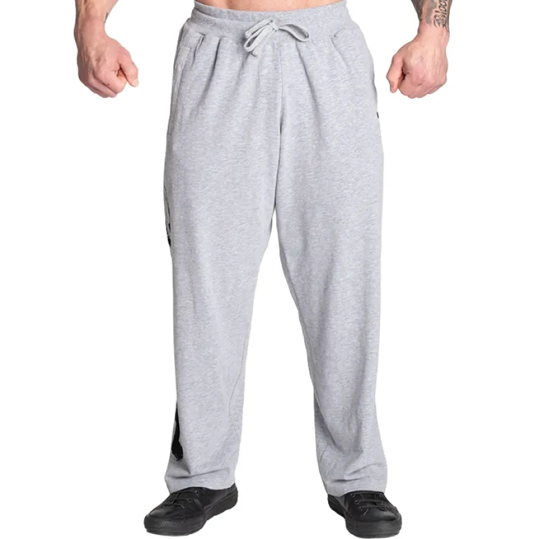 Gasp Sweatpants Short Length, Grey Melange