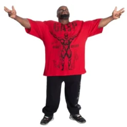 GK Slub Iron Tee, Washed Chili Red