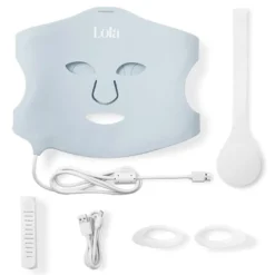 Glow LED Ansiktsmaske Blå