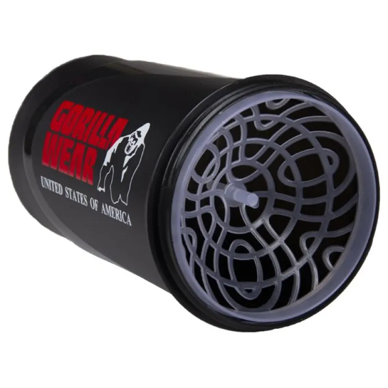 Gorilla Wear Wave Shaker 600 ml, Black/Red