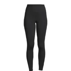 Graphic High Waist Tights, Black