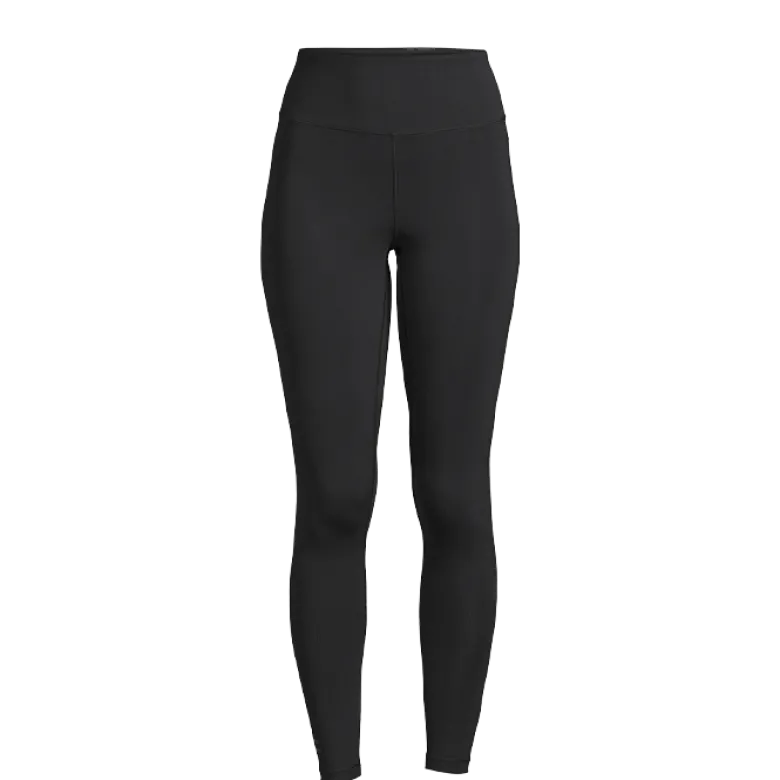 Graphic High Waist Tights, Black