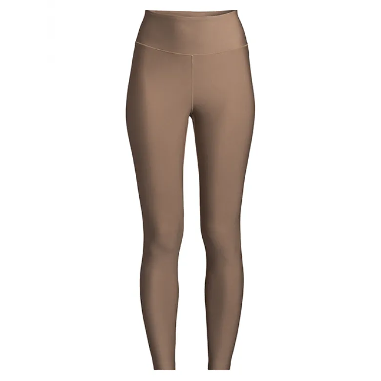 Graphic High Waist Tights, Khaki