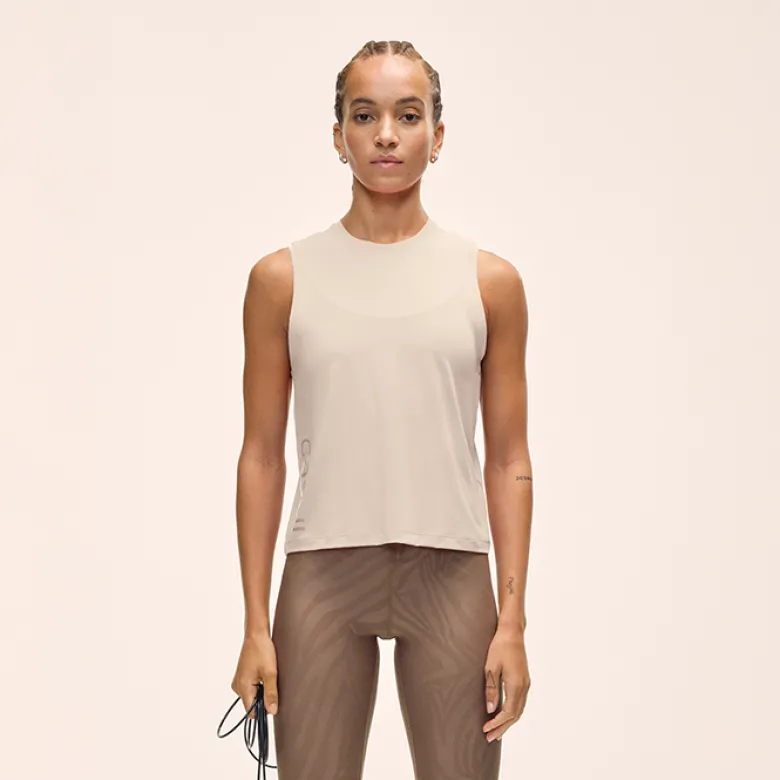 Graphic Tank Ecru