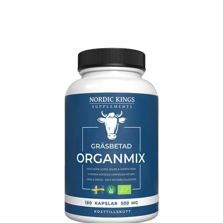 Gräsbetad Organmix EKO 180 kapsler