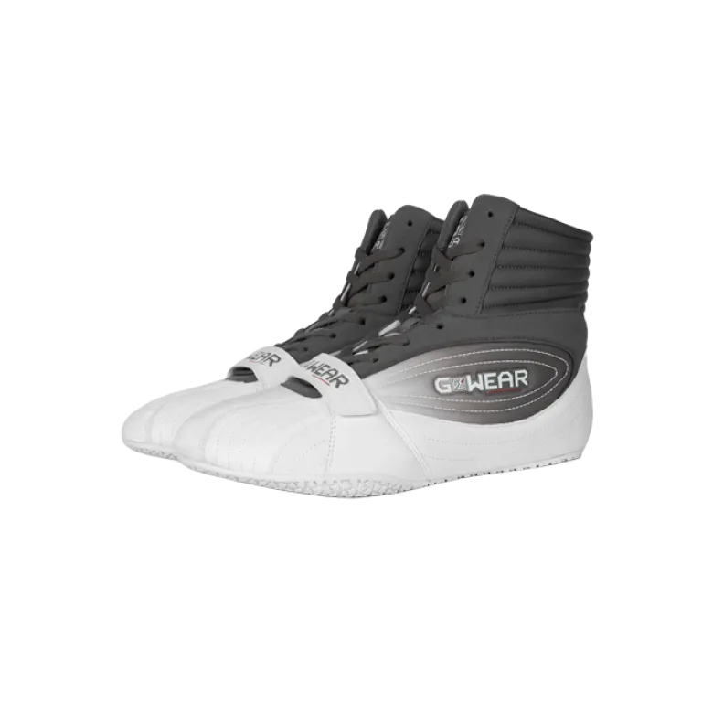 Gwear Performance High Tops, White/Grey