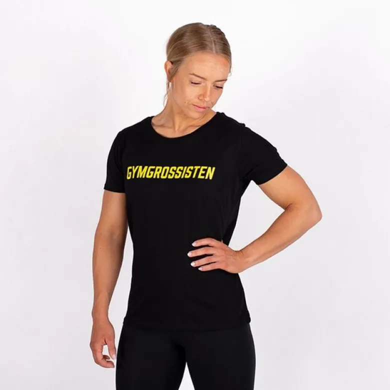Gymgrossisten T-shirt Women, Black