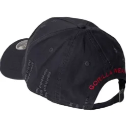 Harrison Cap, Black/Red, OS