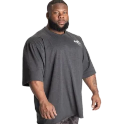 HTK Iron Tee, Dark Grey Melange
