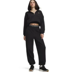Icon Flc Gym Pant Black