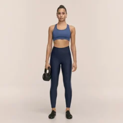 Iconic Sports Bra, Blue Shadow, AB/XS