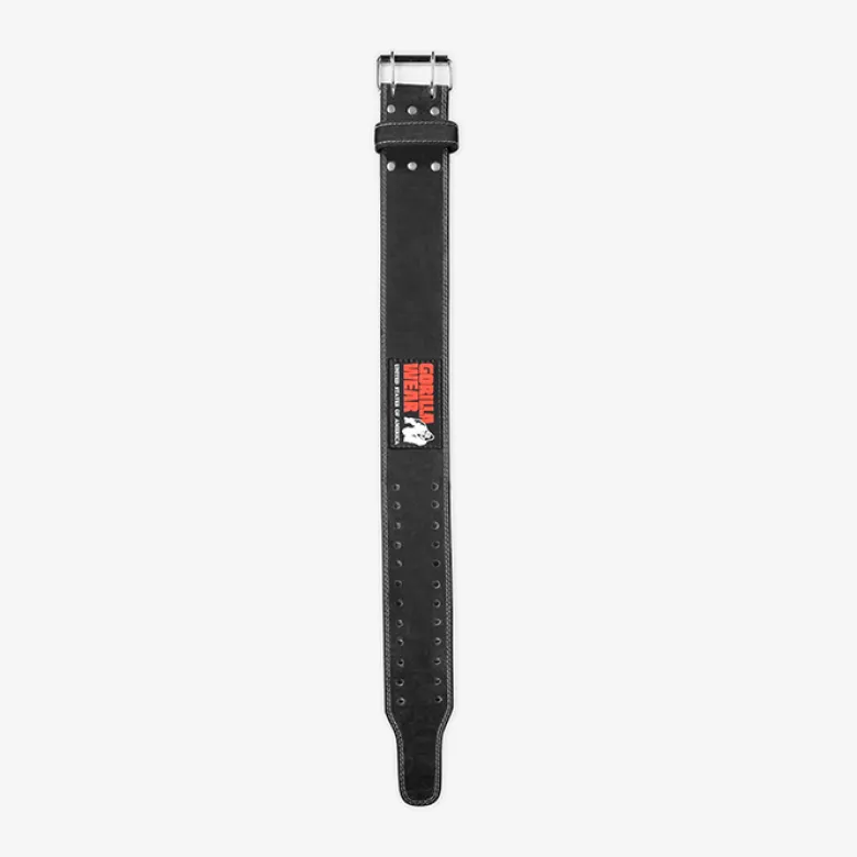 4 Inch Powerlifting Belt, Black