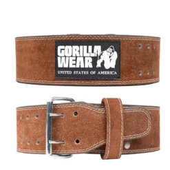 4 Inch Powerlifting Belt, Brown