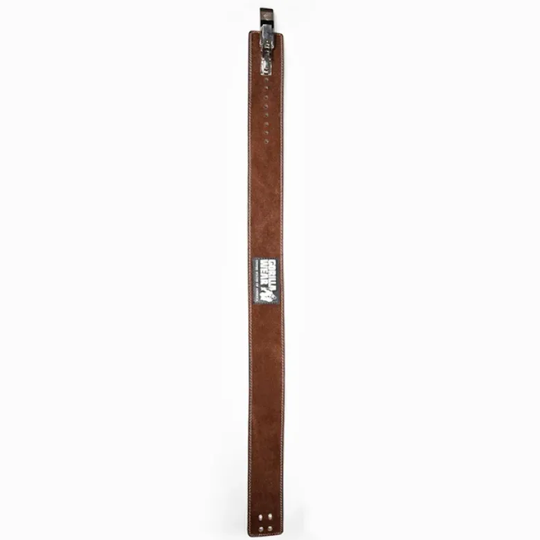 4 Inch Powerlifting Lever Belt, Brown