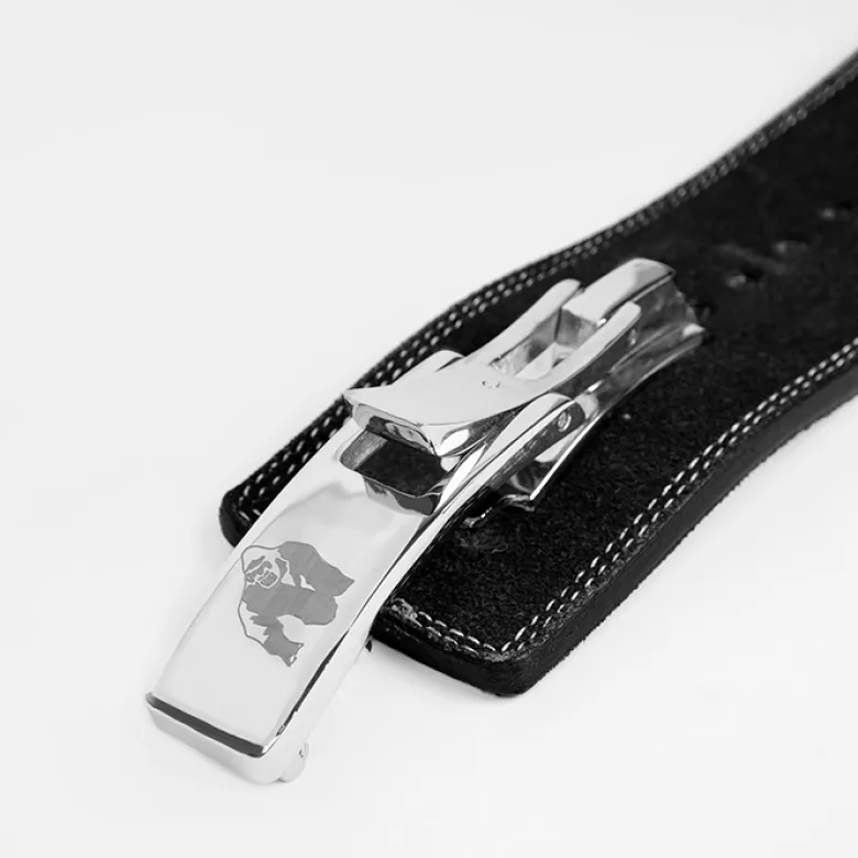 4 Inch Powerlifting Lever Belt, Black