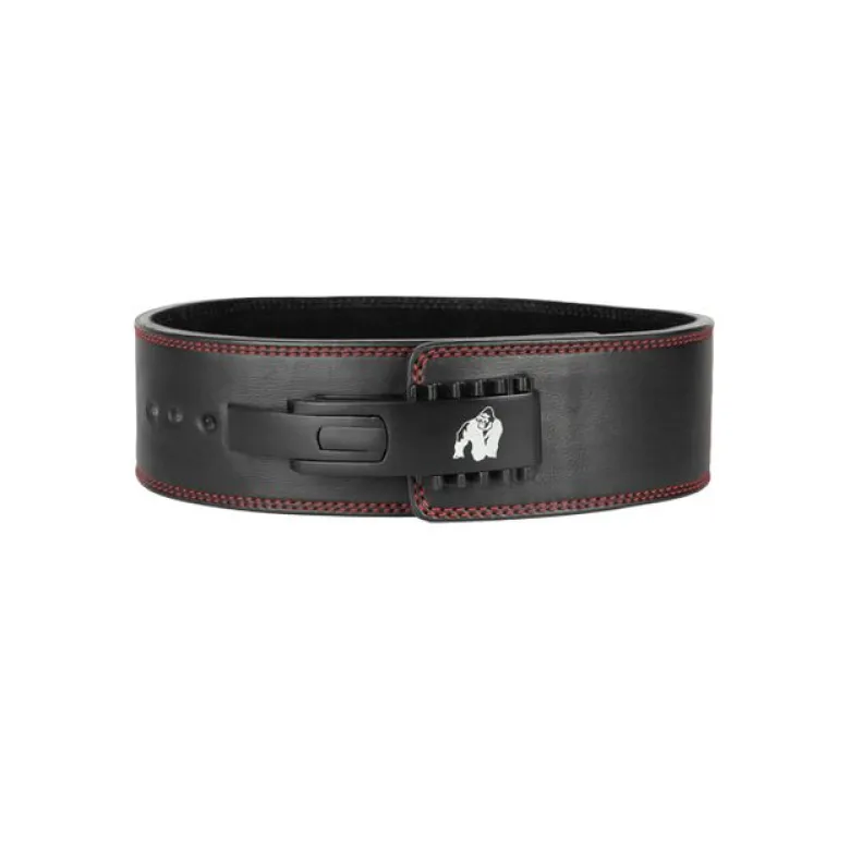 4 Inch Premium Lever Belt, Black