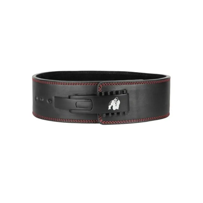 4 Inch Premium Lever Belt, Black