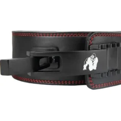 4 Inch Premium Lever Belt, Black